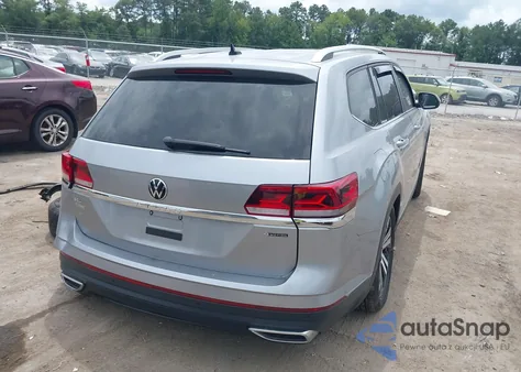 2023 Volkswagen Atlas 2.0T Sel from USA, damaged, VIN 1V2BP2CA9PC543715